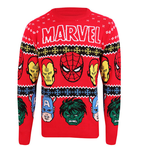 MARVEL COMICS - TWARZE - JUMPER