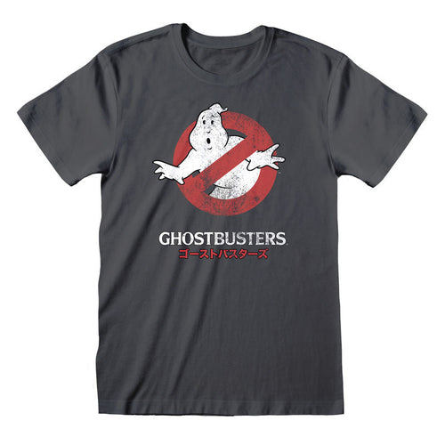 GHOSTBUSTERS - JAPOŃSKIE LOGO - KOSZULKA