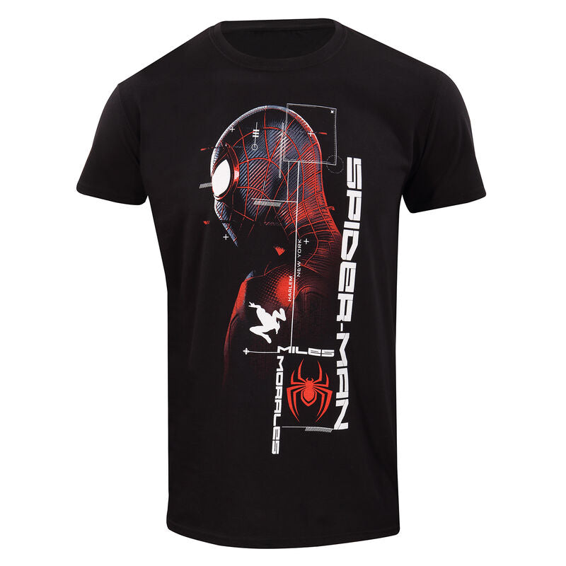 Spider-Man Miles Morales Video Game - Suit Specs - T-Shirt Black