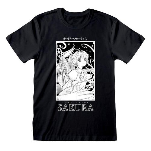 CARDCAPTOR SAKURA - CAJA BLANCA Y NEGRA - CAMISETA