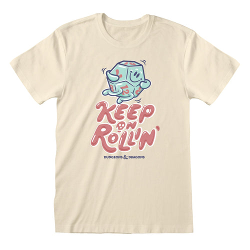 DUNGEONS AND DRAGONS - KEEP ON ROLLIN' - T-SHIRT