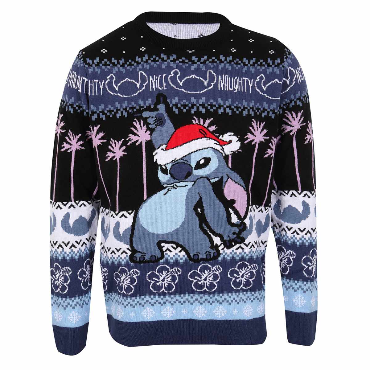 DISNEY LILO AND STITCH - NAUGHTY AND NICE - KNITTED