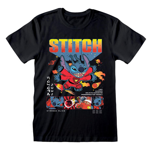 LILO AND STITCH - STITCH IN SPACE - STITCH - T-SHIRT