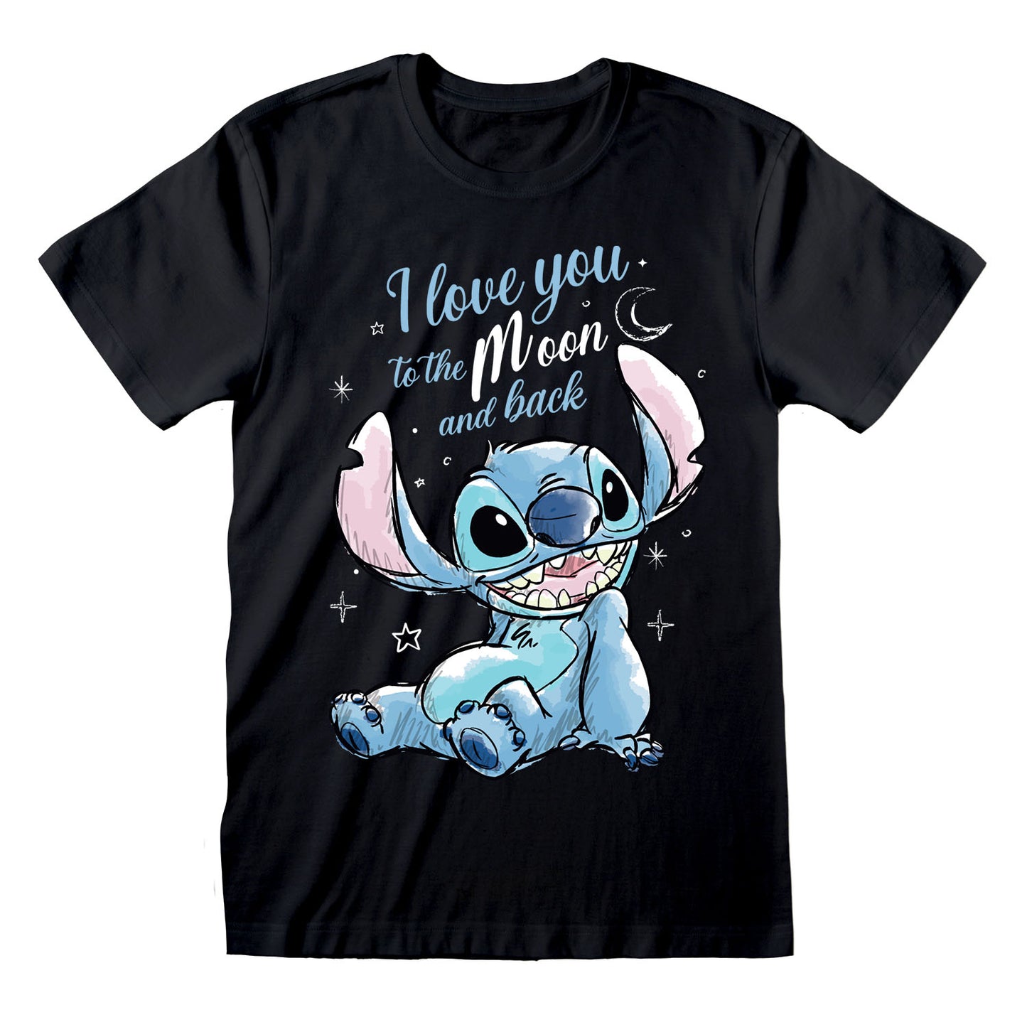 LILO & STITCH - KOCHAM CIĘ DO KSIĘŻYCA I Z POWROTEM - KOSZULKA