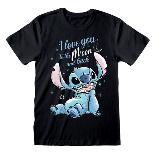 LILO & STITCH - KOCHAM CIĘ DO KSIĘŻYCA I Z POWROTEM - KOSZULKA