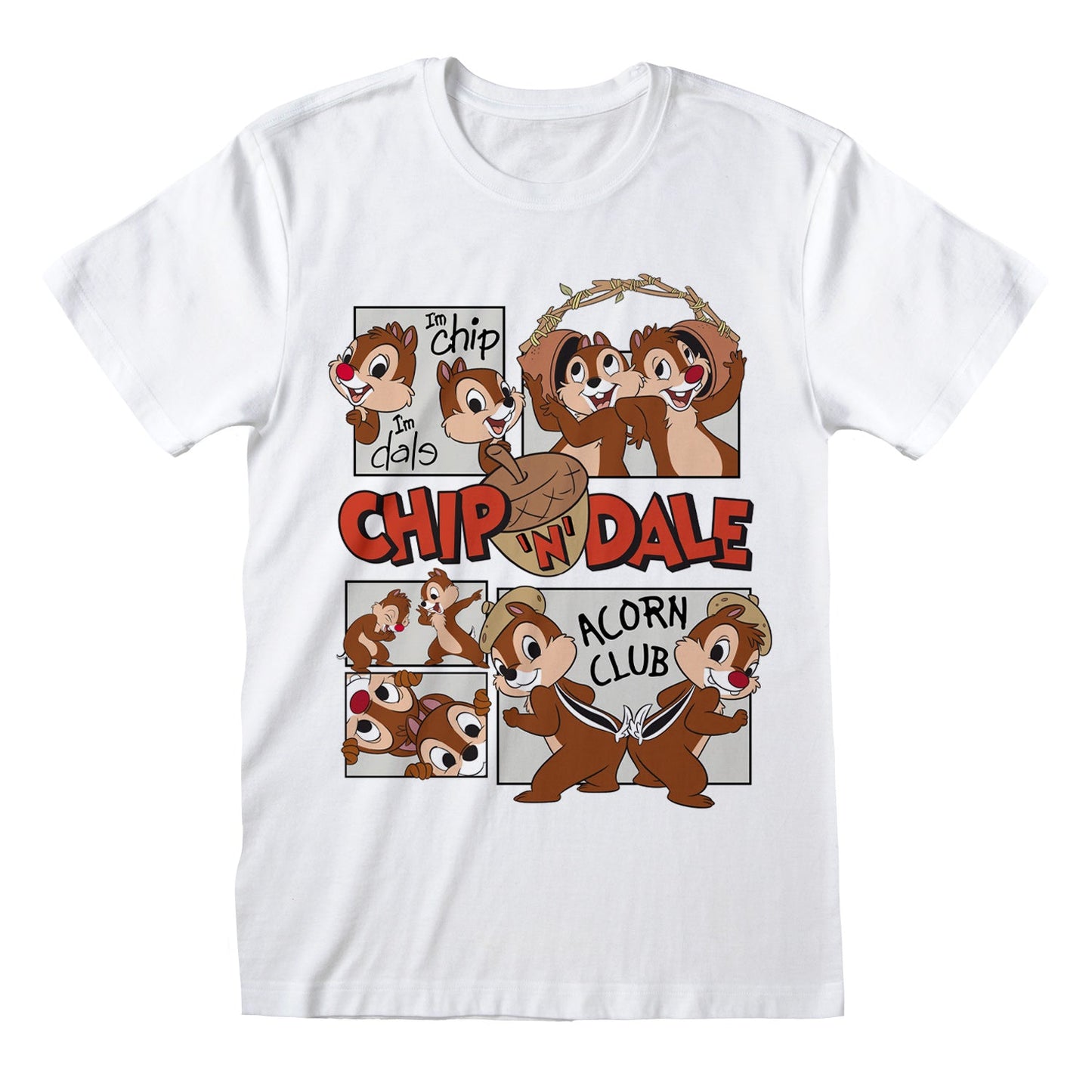 CHIP AND DALE - FRIENDSHIP - T-SHIRT