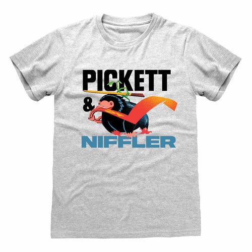 BESTIAS FANTÁSTICAS - PICKETT Y NIFFLER - CAMISETA