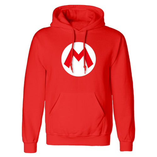 SUPER MARIO - NASZYWKA MARIO - BLUZA Z KAPTUREM