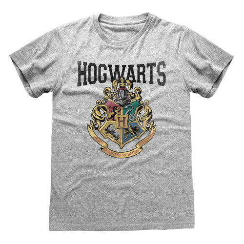 HARRY POTTER - STEMMA DEL COLLEGE DI HOGWARTS - MAGLIETTA