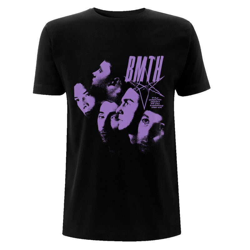 Bring Me The Horizon - Photo Montage Black T - T-Shirt Black