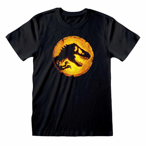 JURASSIC WORLD - LOGO AMBRE - T-SHIRT