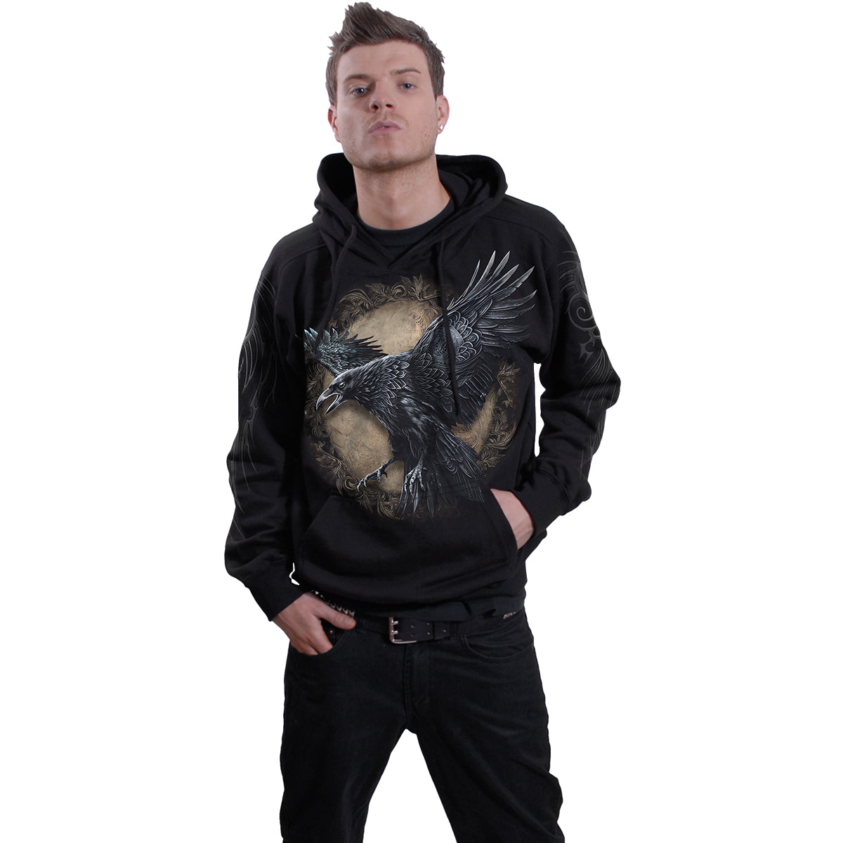 SPIRAL - RAVEN WISE - HOODIE