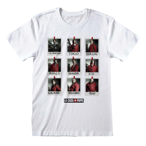 LA CASA DE PAPEL - POLAROID - T-SHIRT