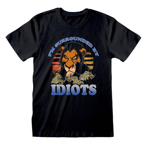 LE ROI LION - ENTOURÉ D'IDIOTS - T-SHIRT