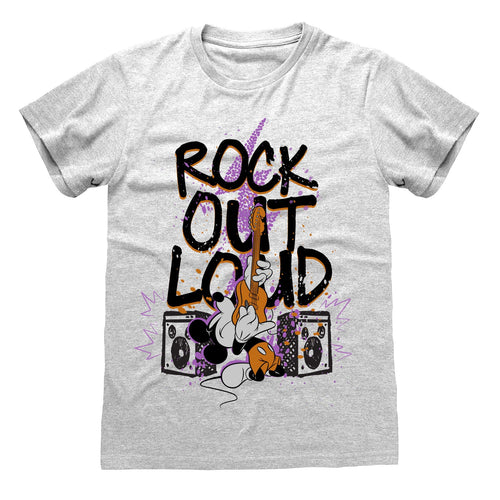DISNEY MICKEY MOUSE - ROCK OUT LOUD - T-SHIRT