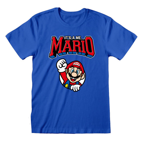 SUPER MARIO - MARIO VARSITY - KOSZULKA DZIECIĘCA