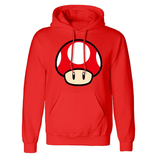 SUPER MARIO BROS - POWER UP MUSHROOM - BLUZA Z KAPTUREM
