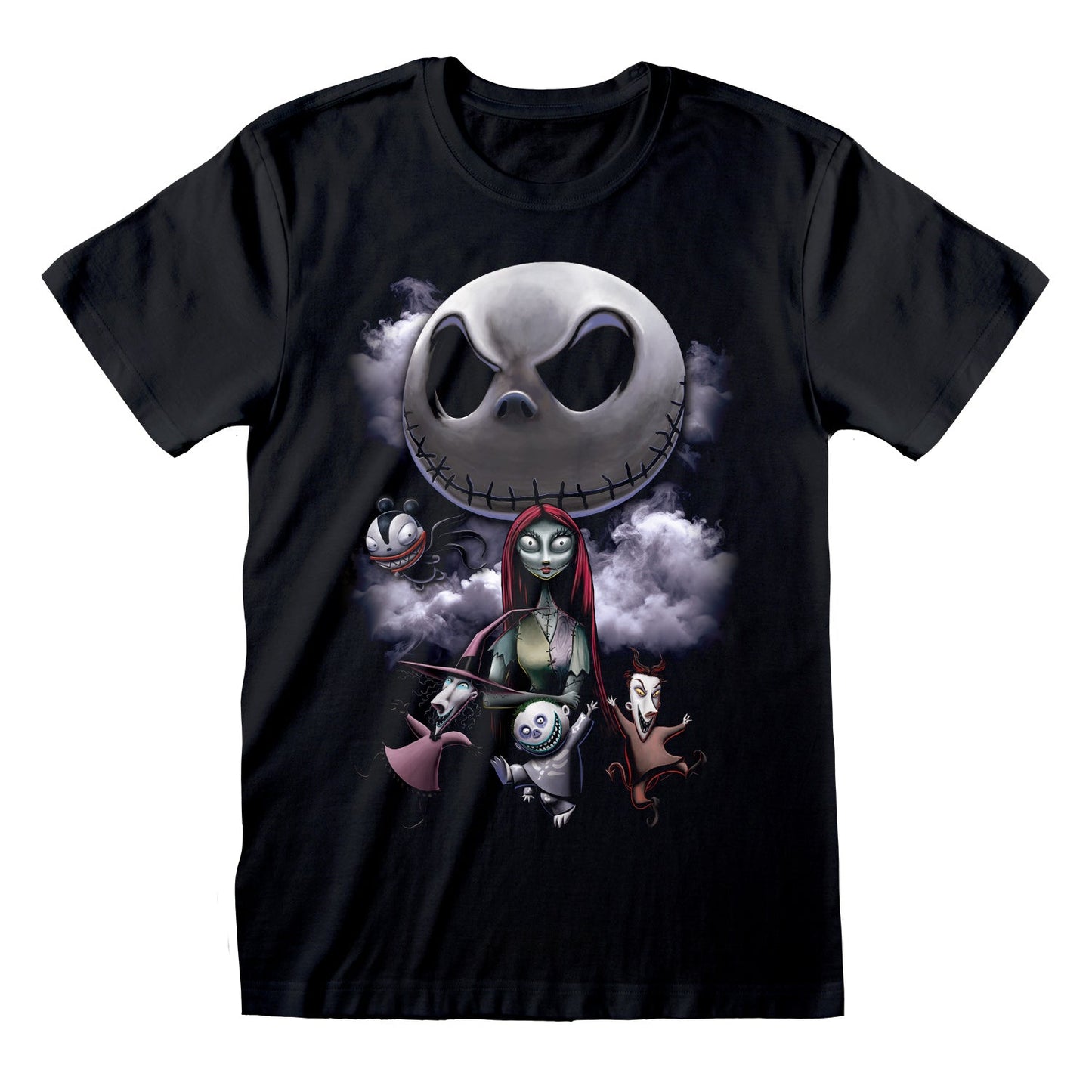 NIGHTMARE BEFORE CHRISTMAS - DARK MONTAGE - T-SHIRT