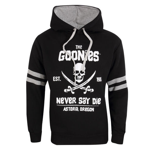 THE GOONIES - NEVER SAY DIE - FELPA CON CAPPUCCIO