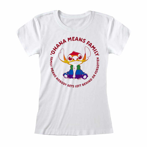 LILO & STITCH - LILO & STITCH ARC-EN-CIEL - T-SHIRT