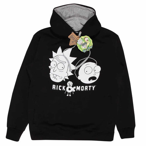 RICK AND MORTY - PARA - BLUZA Z KAPTUREM