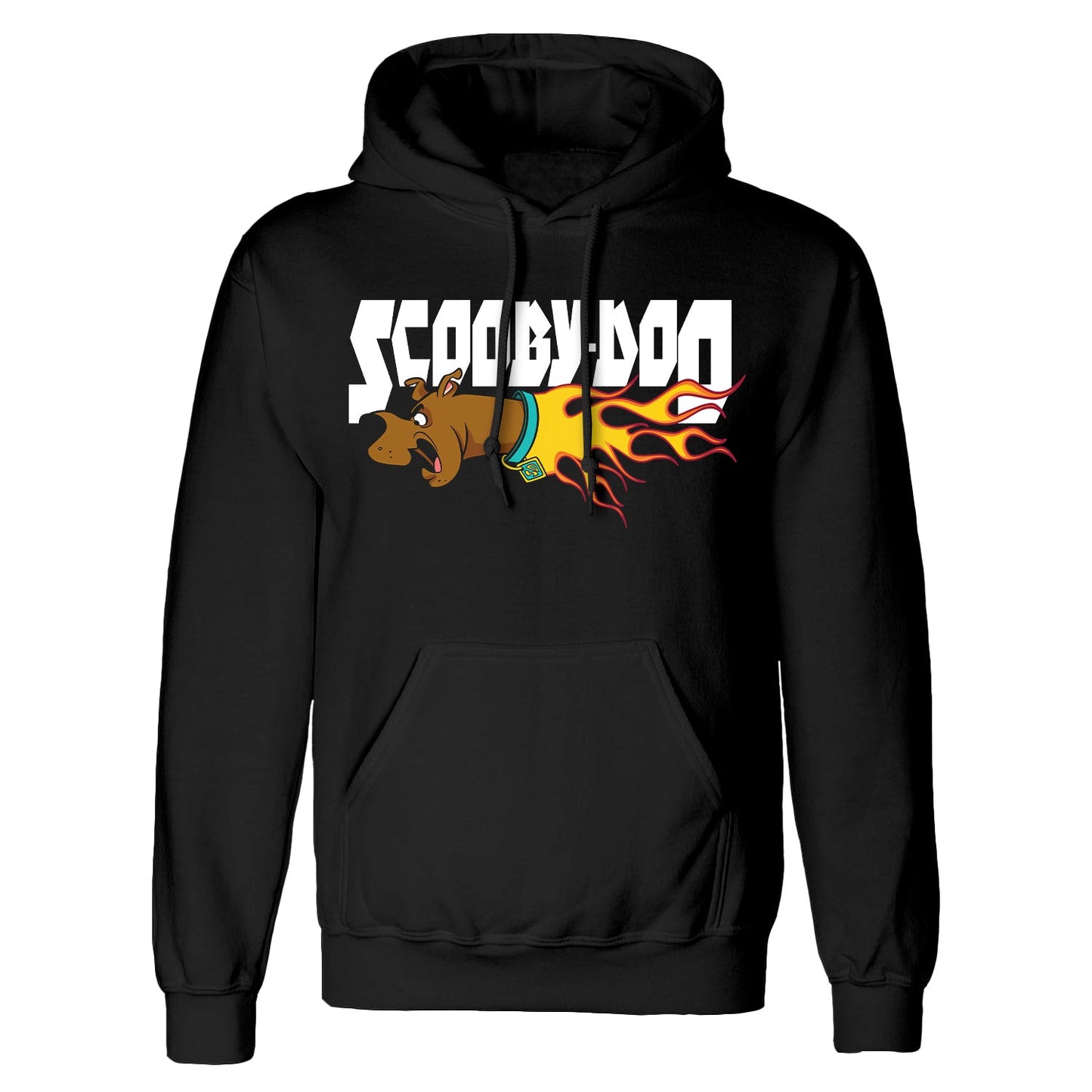 SCOOBY DOO - FLAMING SCOOBY - HOODIE