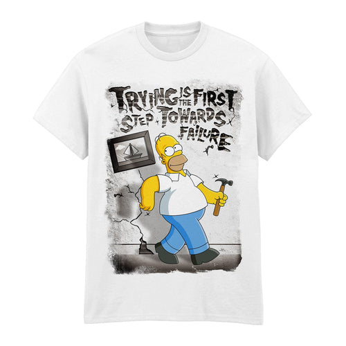 THE SIMPSONS - FIRST STEP TOWARDS FAILURE - T-SHIRT