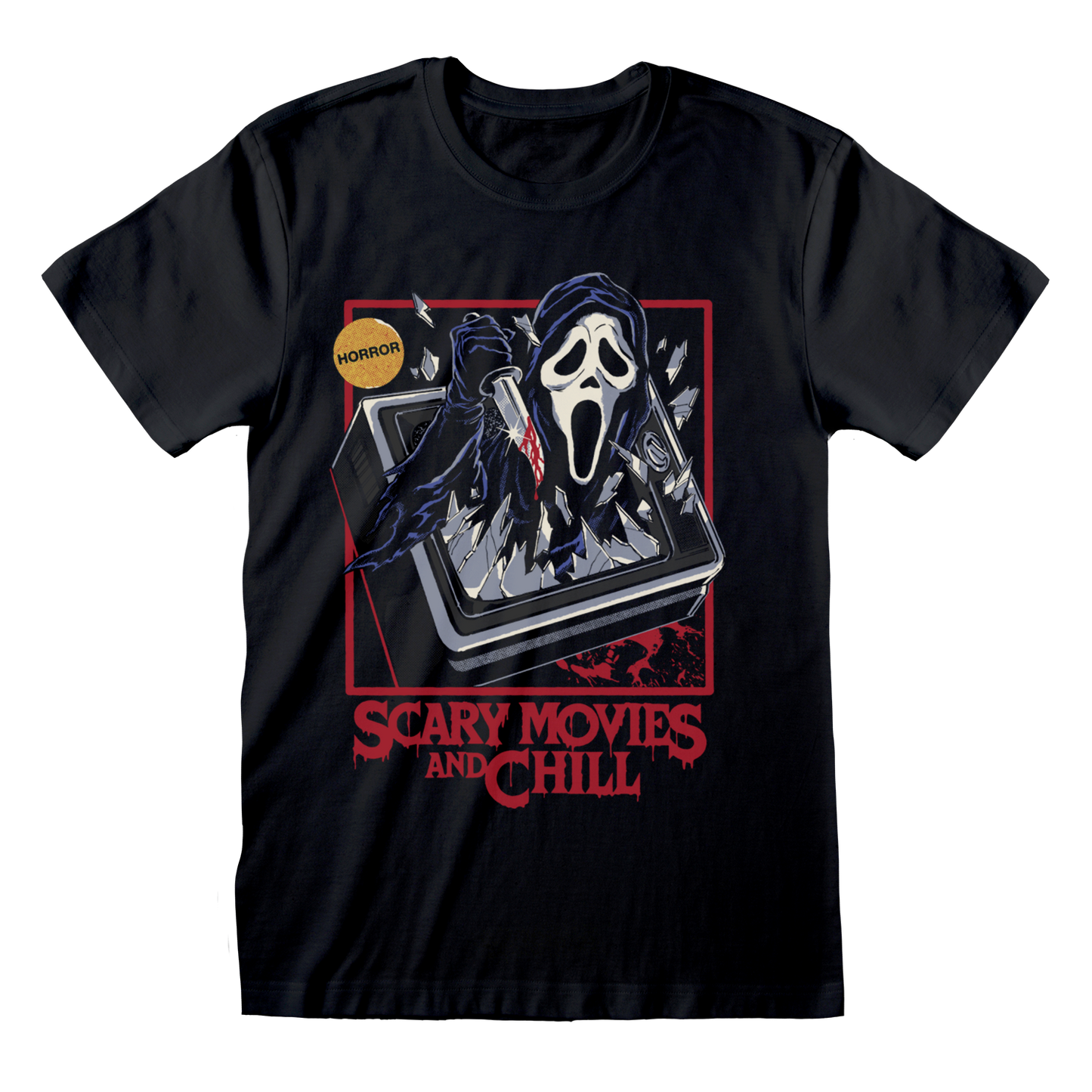 GHOSTFACE x STEVEN RHODES - & CHILL - CAMISETA