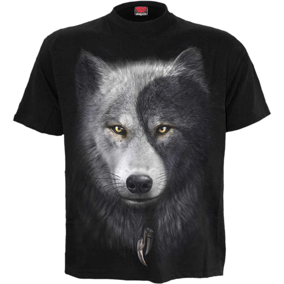 SPIRAL - WOLF CHI - T-Shirt Black