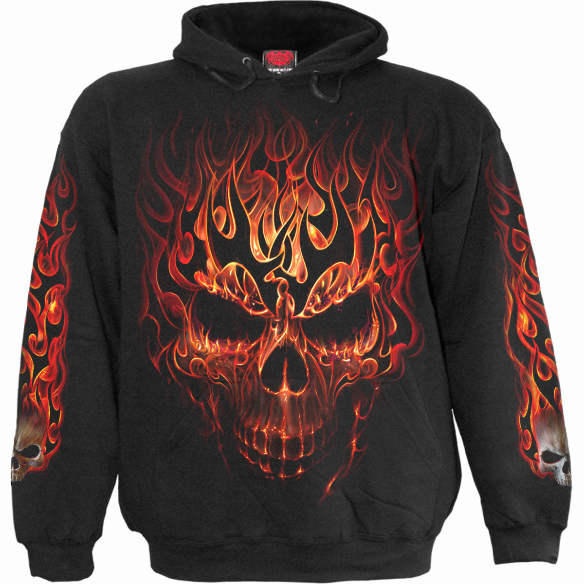 SPIRAL - SKULL BLAST - Hoody Black