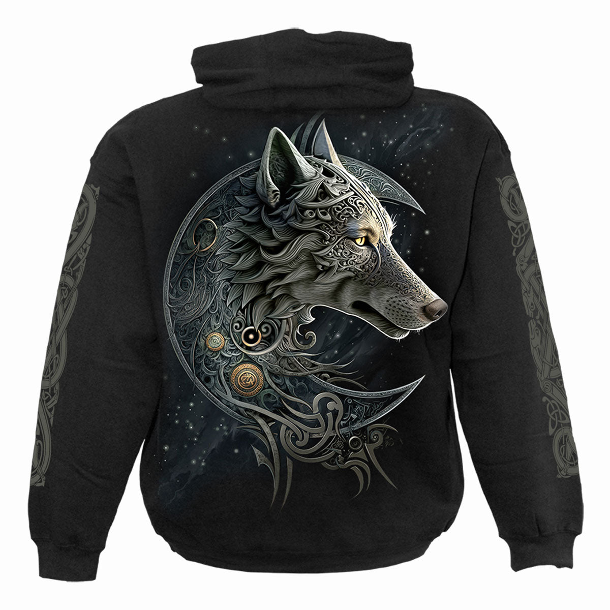 SPIRAL - CELTIC WOLF - HOODIE