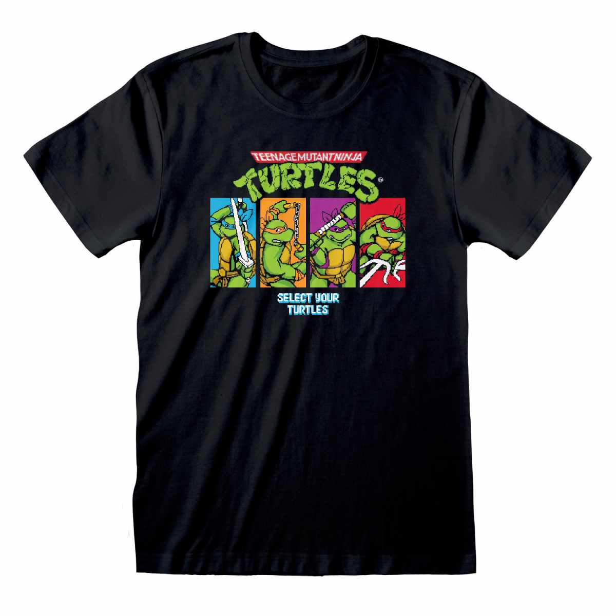 TEENAGE MUTANT NINJA TURTLES - SELECT YOUR TURTLE - T-SHIRT