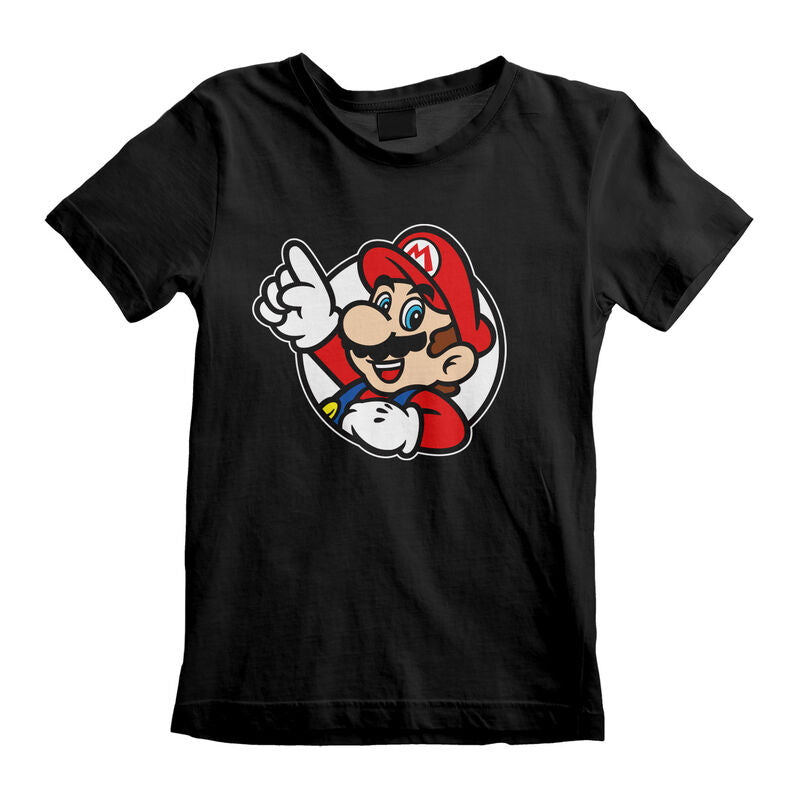 Super Mario - It’s a Me Mario - Kids T-Shirt Black