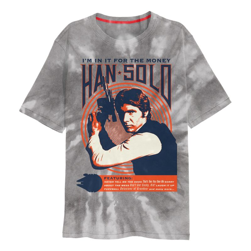 Star Wars Classic - Han Solo - T-Shirt Tie Dye Unisex