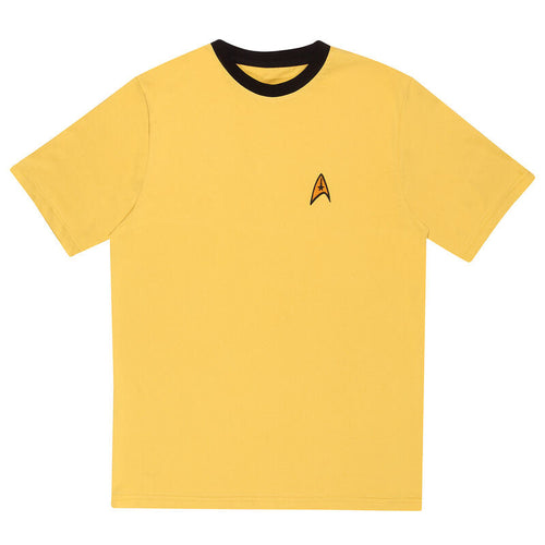 STAR TREK - UNIFORME JAUNE - T-SHIRT
