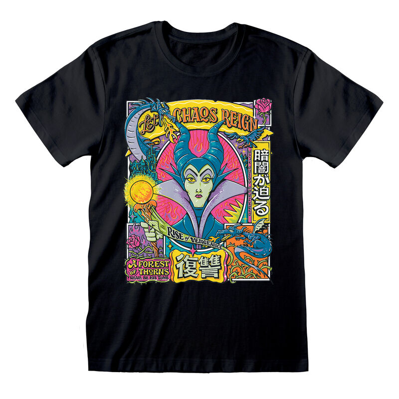 Disney - Let Chaos Reign - T-Shirt Black