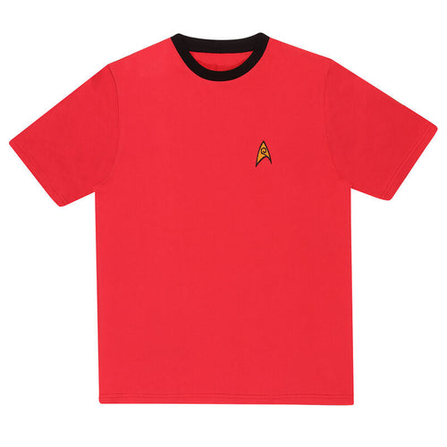 STAR TREK - UNIFORME ROUGE - T-SHIRT