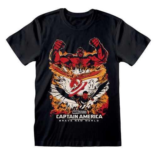 CAPTAIN AMERICA: BRAVE NEW WORLD - MONTAJE - CAMISETA