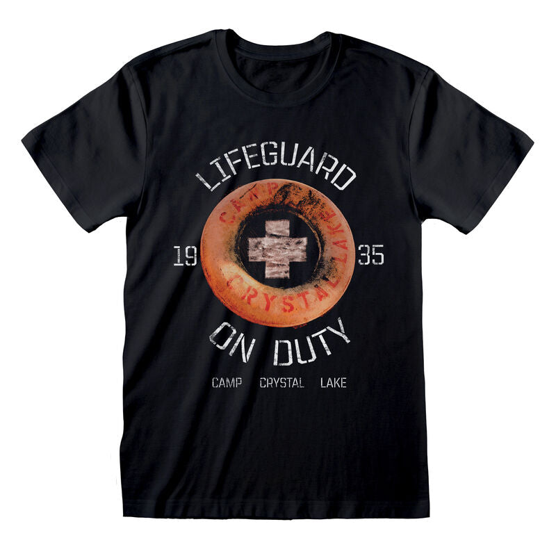 Friday The 13th - Crystal Lake Lifeguard - T-Shirt Black