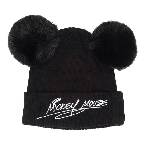 MICKEY AND FRIENDS - DOUBLE POM - BONNET