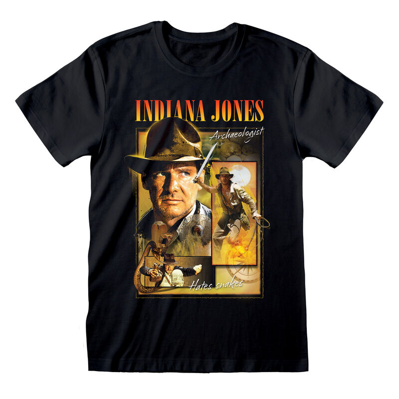 Indiana Jones - Homage - T-Shirt Black