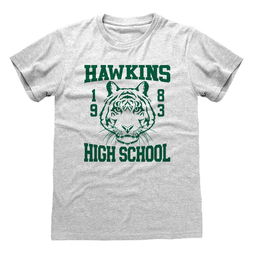 STRANGER THINGS - HAWKINS HIGH SCHOOL - T-SHIRT