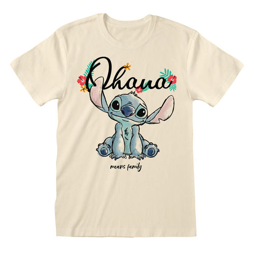 LILO & STITCH - OHANA SIGNIFIE FAMILLE - T-SHIRT