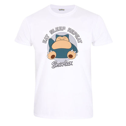 Pokemon - Snorlax Eat Sleep Repeat - T-Shirt
