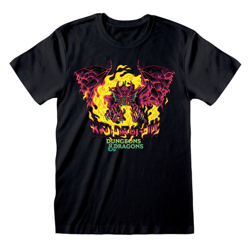 DUNGEONS AND DRAGONS - ROTER DRACHE COLOUR POP - T-SHIRT