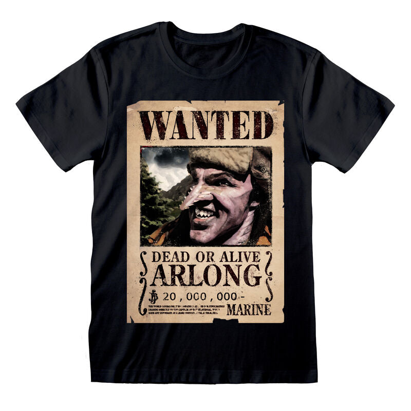 One Piece - Arlong Wanted Poster - T-Shirt Black