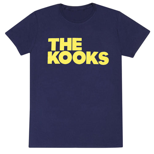 THE KOOKS - TEXT - T-SHIRT NAVY