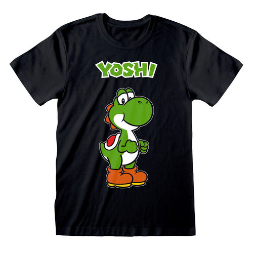 SUPER MARIO - YOSHI NAMENSSCHILD - T-SHIRT