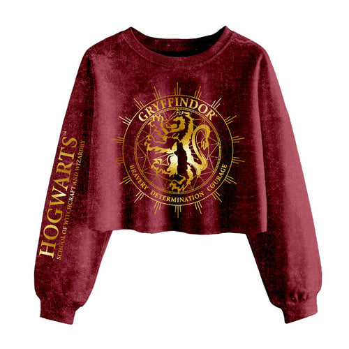 HARRY POTTER - GRYFFINDOR KONSTELLATION - CROPPED SWEATSHIRT