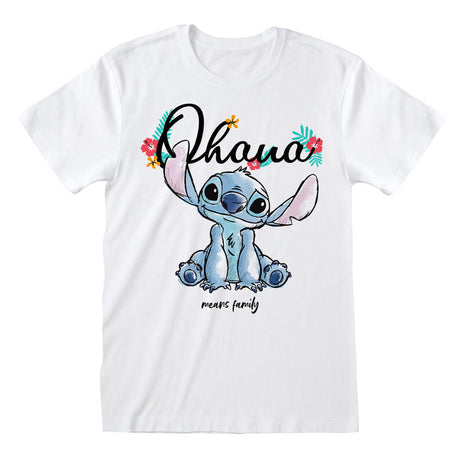 LILO & STITCH - OHANA SIGNIFICA FAMILIA - CAMISETA